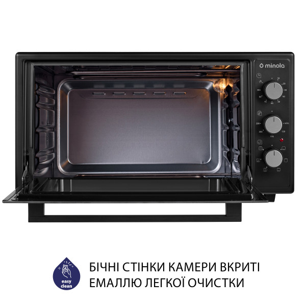 Фото - Піч електрична Minola FOET 4815 BL