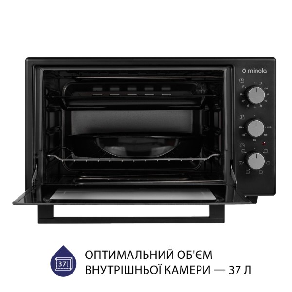 Фото - Печь электрическая Minola FOEV 3714 BL