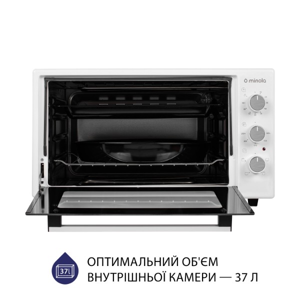 Фото - Печь электрическая Minola FOEV 3714 WH