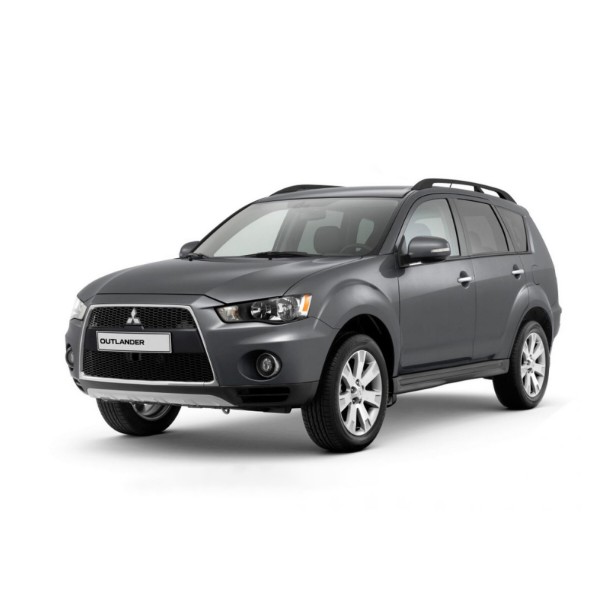 Фото - Коврик из экокожи в багажник авто EVAtech ECO для Outlander XL Mitsubishi 2006-2012 2 поколение SUV EU (MT3181BA1BBB)