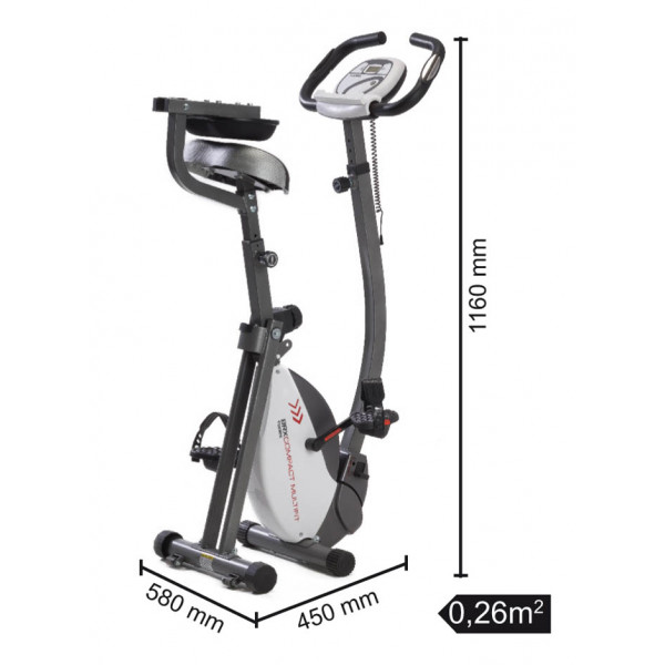 Фото - Велотренажер Toorx Upright Bike BRX Compact Multifit (BRX-COMPACT-MFIT)