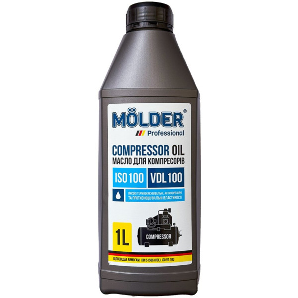 Фото - Олива для авто Molder COMPRESSOR OIL VDL 100 1 л (MA01100)