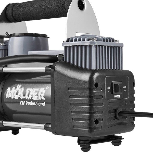 Фото - Автокомпресор Molder Master Air 12В 2,4 м зажими АКБ (MA25200)