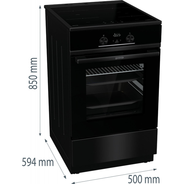 Фото - Плита електрична Gorenje GEIT 5C60 BPG