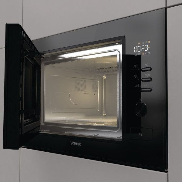 Фото - Мікрохвильова піч (НВЧ) вбудована Gorenje BM251M2BG