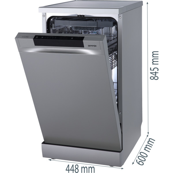 Фото - Уценка - Посудомоечная машина отдельностоящая Gorenje GS541D10X