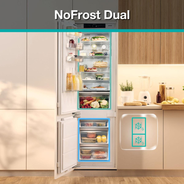 Фото - Холодильник встраиваемый Gorenje NRKI517E61WF