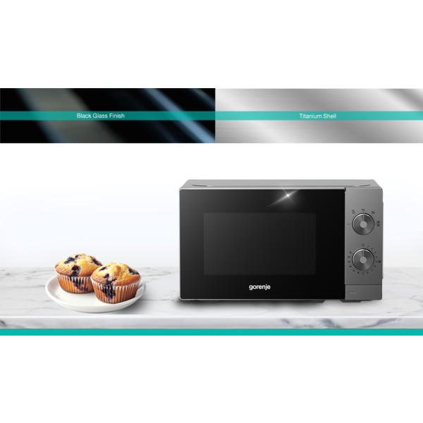 Фото - Мікрохвильова піч (НВЧ) Gorenje MO20E1T4