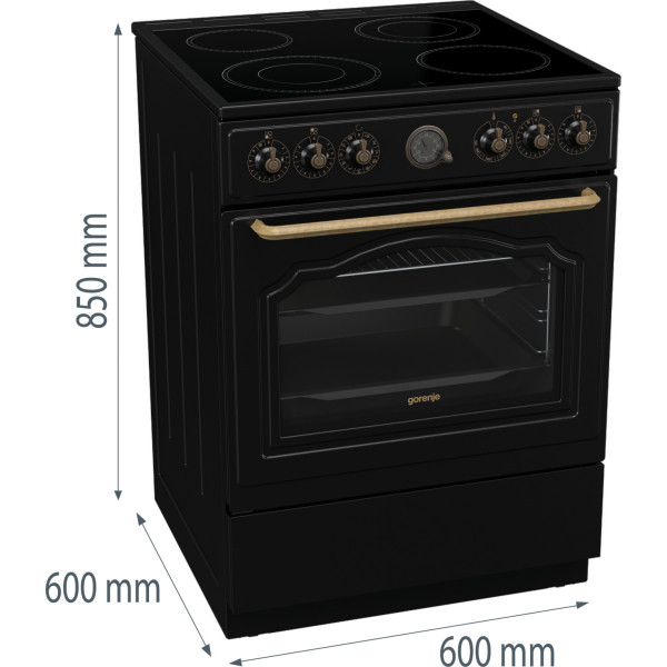 Фото - Плита електрична Gorenje GECS6B71CLB