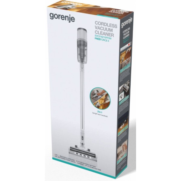 Фото - Пилосос ручний для дому Gorenje SVC216210FFIIW