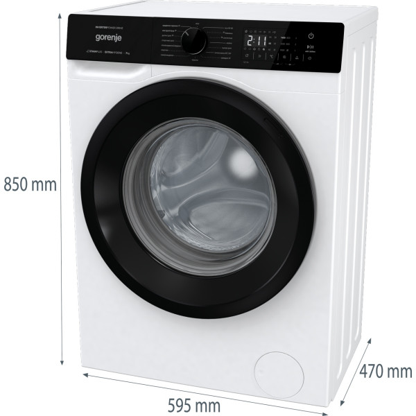 Фото - Пральна машина Gorenje WNHA74SAS/UA