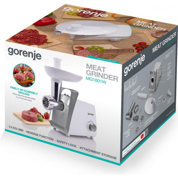 Фото - Мясорубка Gorenje MG1601W