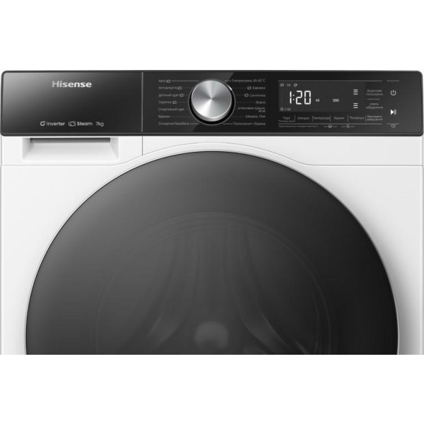 Фото - Уценка - Стиральная машина Hisense WF5S7041BW/UA