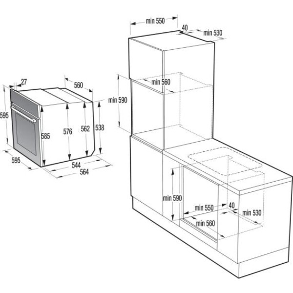 Фото - Духова шафа Gorenje BP6138B