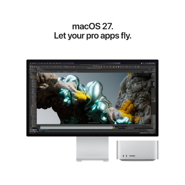 Фото - Настольный компьютер Apple Mac Studio M5 Ultra 30 core CPU, 64 core GPU, 96GB, 1TB (MHL74)