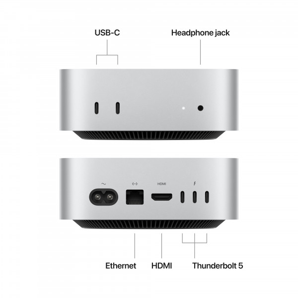 Фото - Настольный компьютер Apple Mac mini M4 Pro A3239 12-Core CPU 16-Core GPU 24GB/512GB (MCX44)