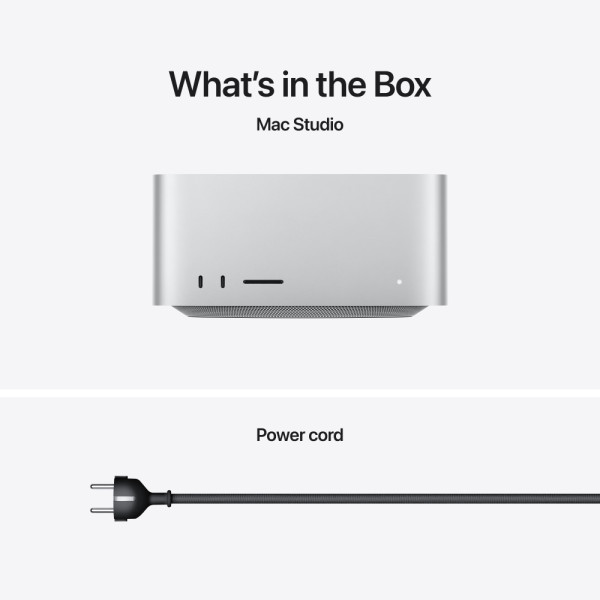 Фото - Настольный компьютер Apple Mac Studio A3389 M3 Ultra 28 core CPU, 60 core GPU, 1TB SSD (MU973)