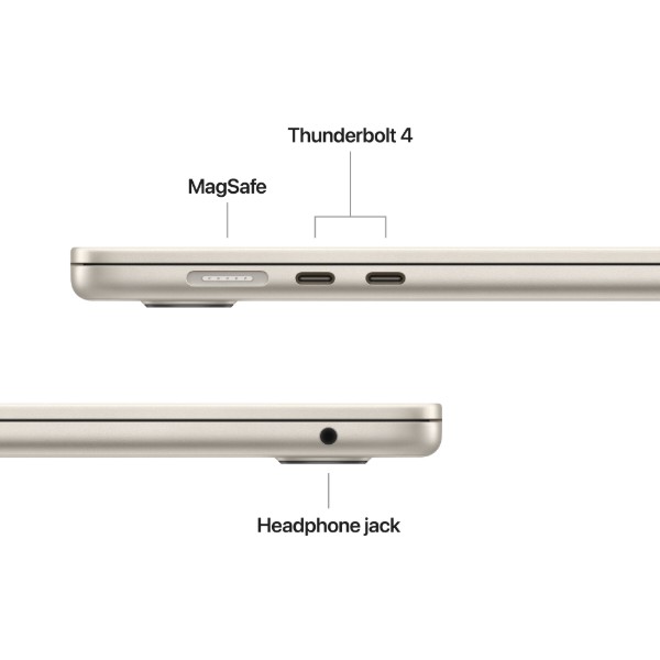 Фото - Ноутбук Apple MacBook Air 15" M4 16Gb/256Gb Starlight (Восстановленный, Как новый)