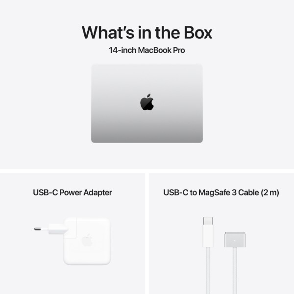 Фото - Ноутбук Apple MacBook Pro 14" M4 Pro 24Gb/512Gb Silver (Відновлений, Ідеальний стан)