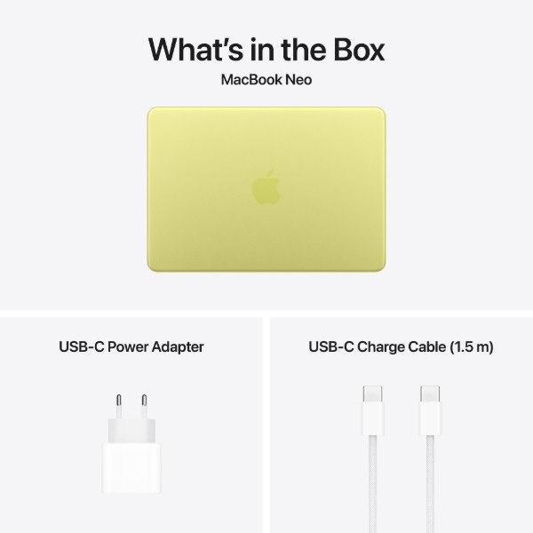 Фото - Ноутбук Apple MacBook Neo A18 Pro 8GB 256GB MHFD4 Citrus