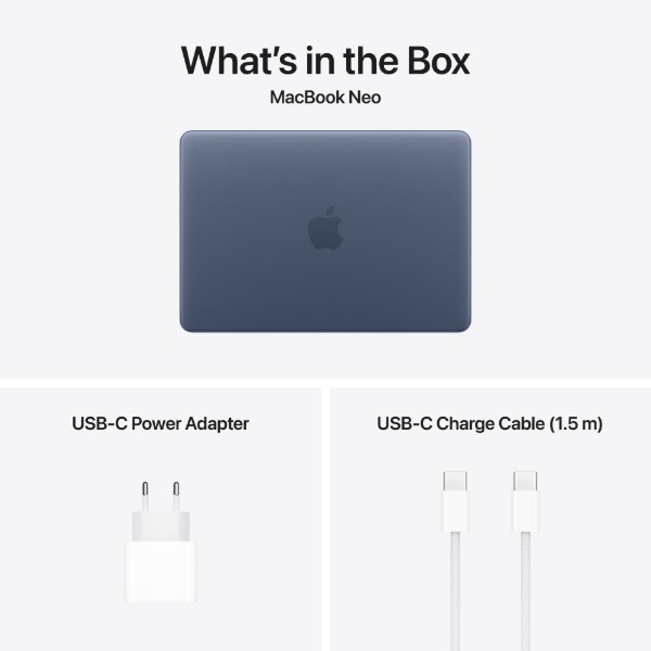 Фото - Ноутбук Apple MacBook Neo A18 Pro 8GB 256GB MHFF4 Indigo