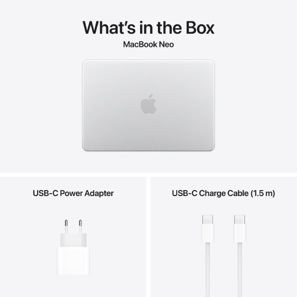 Фото - Ноутбук Apple MacBook Neo A18 Pro 8GB 256GB MHFA4 Silver