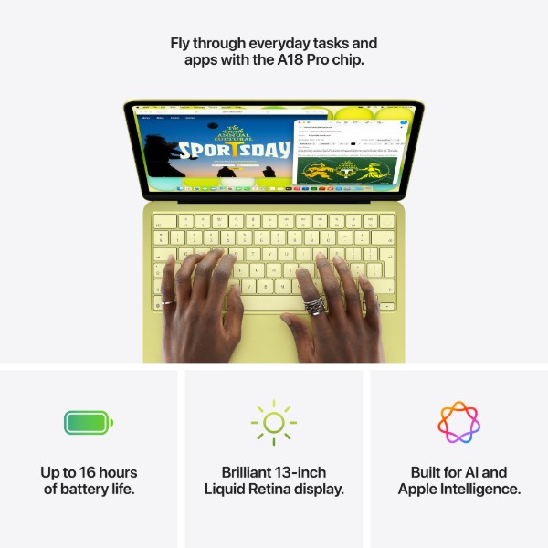 Фото - Ноутбук Apple MacBook Neo A18 Pro 8GB 512GB Touch ID MHFC4 Silver