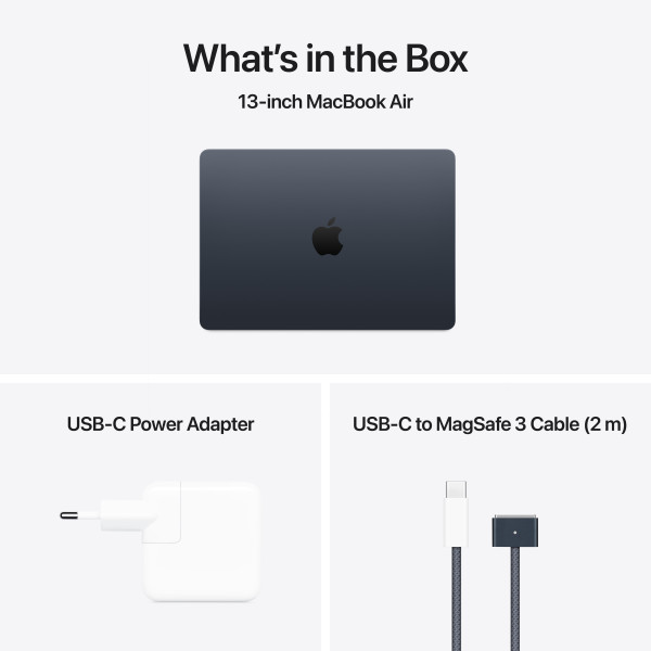 Фото - Ноутбук Apple MacBook Air 13.6 M4 16GB 256GB MW123 Midnight
