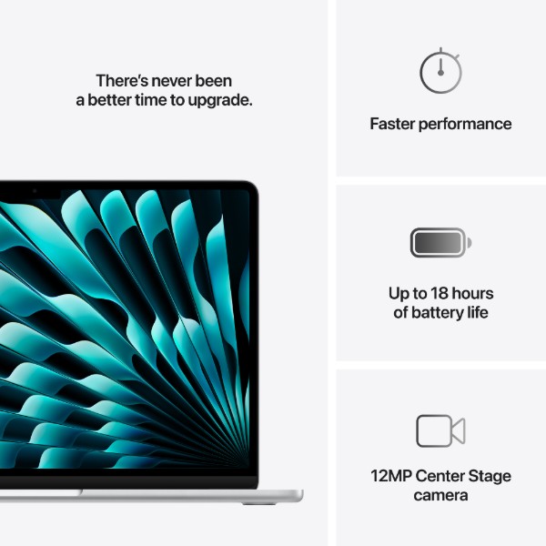 Фото - Ноутбук Apple MacBook Air 13" M4 16GB/512GB Silver (Восстановленный, Как новый)