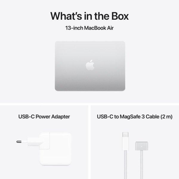 Фото - Ноутбук Apple MacBook Air 13" M4 16GB/256GB Silver (Відновлений, Ідеальний стан)
