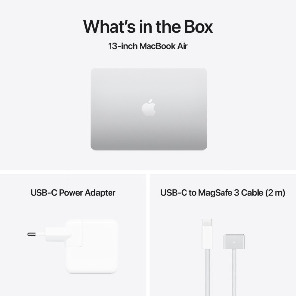 Фото - Ноутбук Apple MacBook Air 13" M4 16GB/512GB Silver (Восстановленный, Как новый)