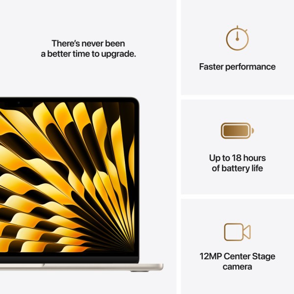 Фото - Ноутбук Apple MacBook Air 13" M4 16GB/512GB Starlight (Восстановленный, Хорошее состояние)