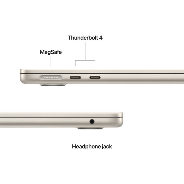 Фото - Ноутбук Apple MacBook Air 13" M4 16GB/512GB Starlight (Восстановленный, Хорошее состояние)