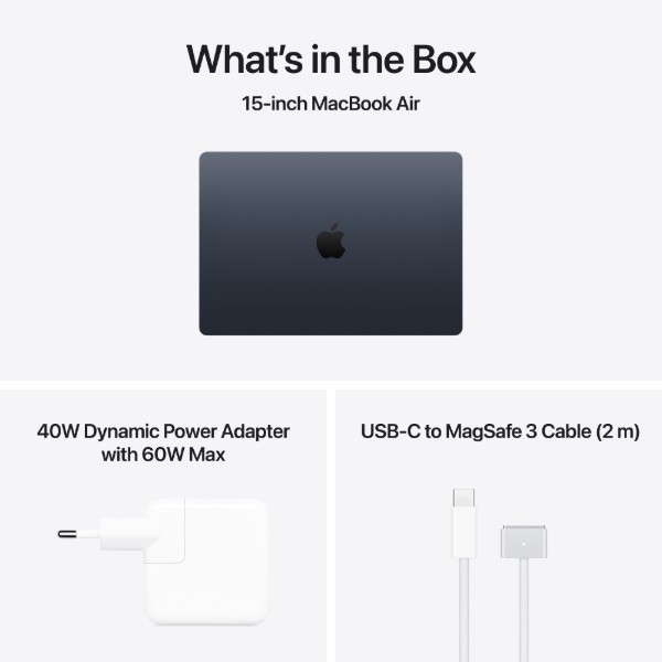 Фото - Ноутбук Apple MacBook Air 15.3 M5 16GB 512GB MDVH4 Midnight