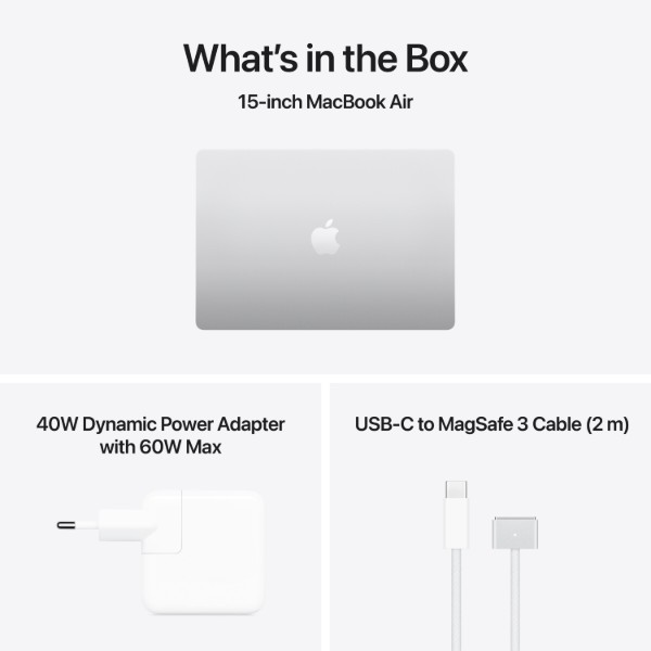 Фото - Ноутбук Apple MacBook Air 15.3 M5 10-core CPU 10-core GPU 24GB 512GB Z1LQ0019D Silver
