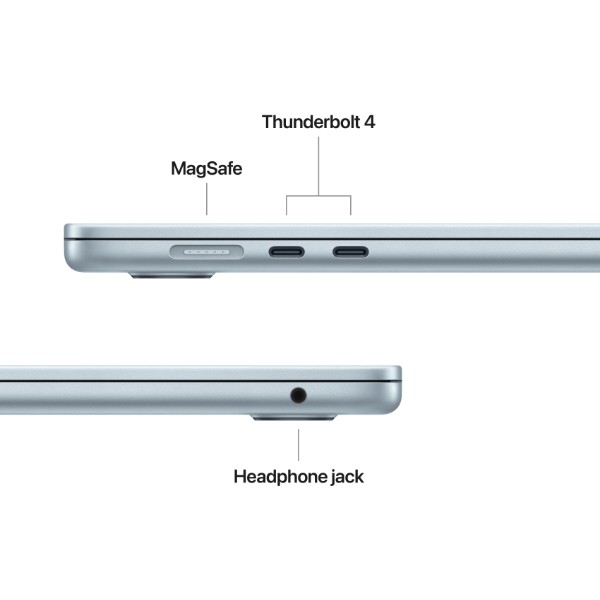 Фото - Ноутбук Apple MacBook Air 15.3 M5 16GB 1TB MDVT4 Sky Blue