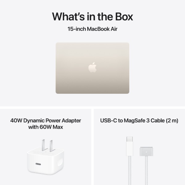 Фото - Ноутбук Apple MacBook Air 15.3 M5 16GB 512GB MDVD4 Starlight