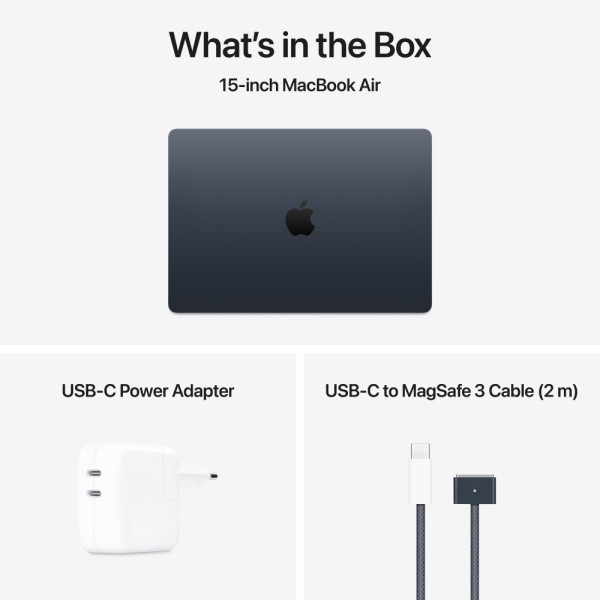 Фото - Ноутбук Apple MacBook Air 15.3 M4 16GB 512GB MW1M3 Midnight