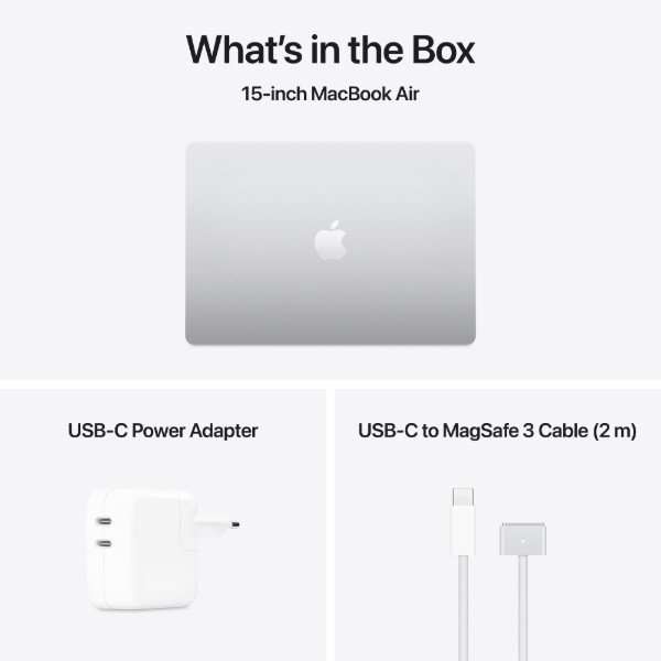 Фото - Ноутбук Apple MacBook Air 15.3 M4 24GB 512GB MC6J4 Silver
