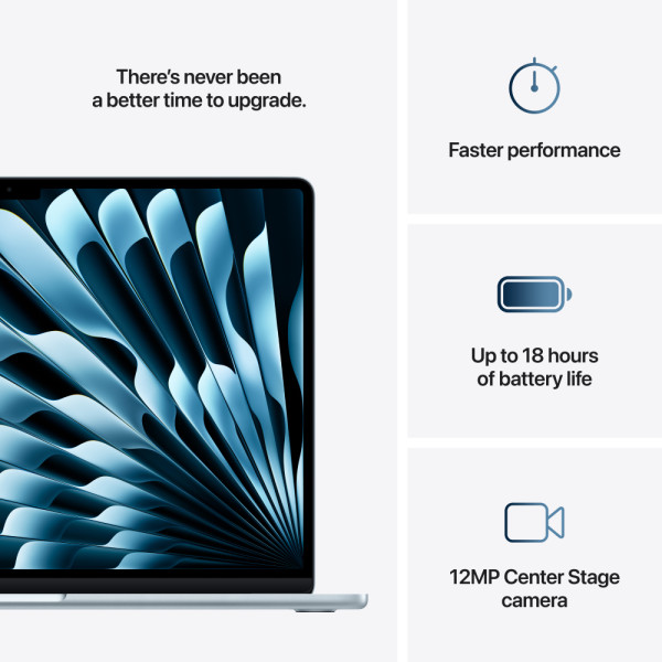 Фото - Ноутбук Apple MacBook Air 15.3 M4 16GB 512GB MC7C4 Sky Blue
