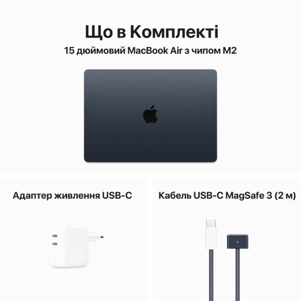 Фото - Ноутбук Apple MacBook Air 15.3'' M2 10-Core GPU 512Gb Midnight