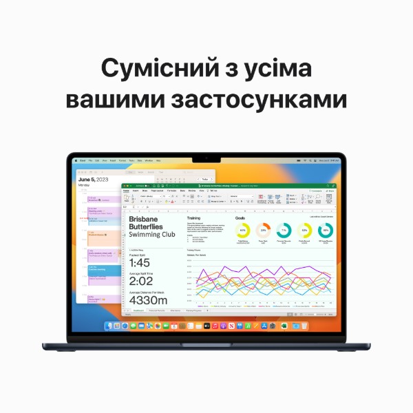 Фото - Ноутбук Apple MacBook Air 15.3'' M2 10-Core GPU 512Gb Midnight
