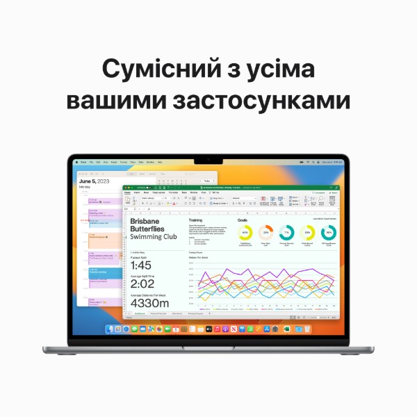 Фото - Ноутбук Apple MacBook Air 15.3'' M2 10-Core GPU 512Gb Space Gray