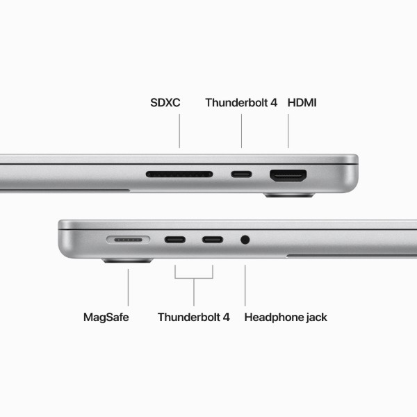 Фото - Ноутбук Apple MacBook Pro 14'' M3 Pro 11-core CPU 14-core GPU 512Gb MRX63 Silver