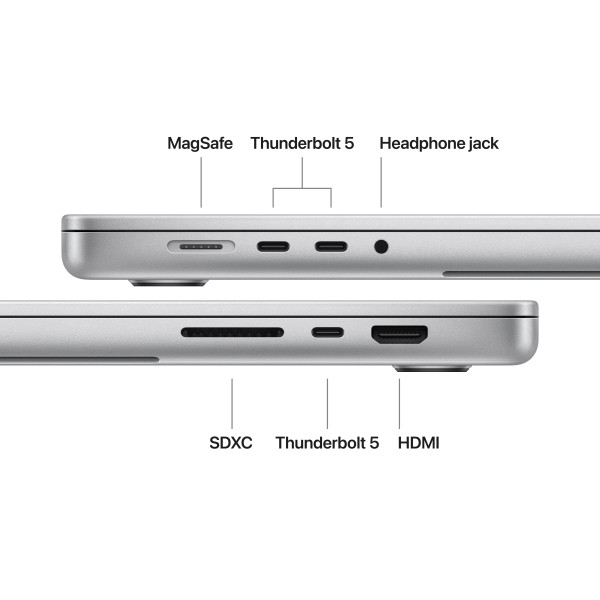Фото - Ноутбук Apple MacBook Pro 16'' M5 Max 18-core CPU 40-core GPU 48GB 2TB MGE94 Silver