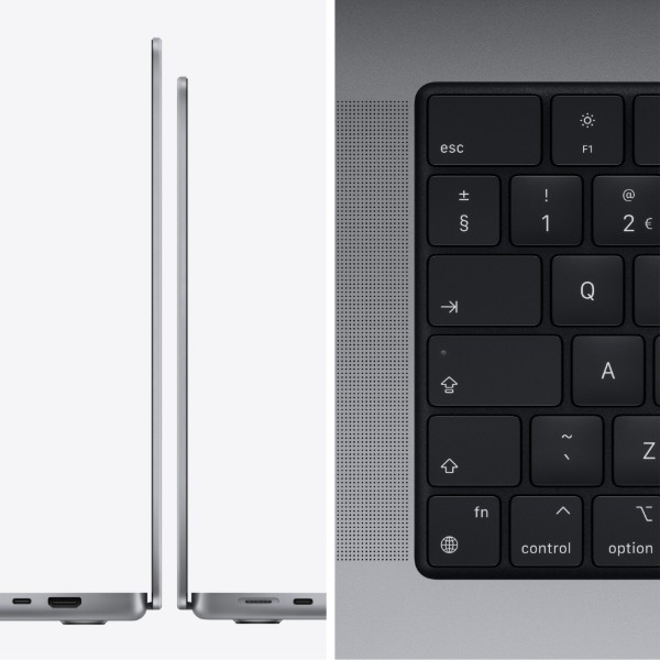 Фото - Ноутбук Apple MacBook Pro 16'' M1 Pro 1TB MK193 Space Gray
