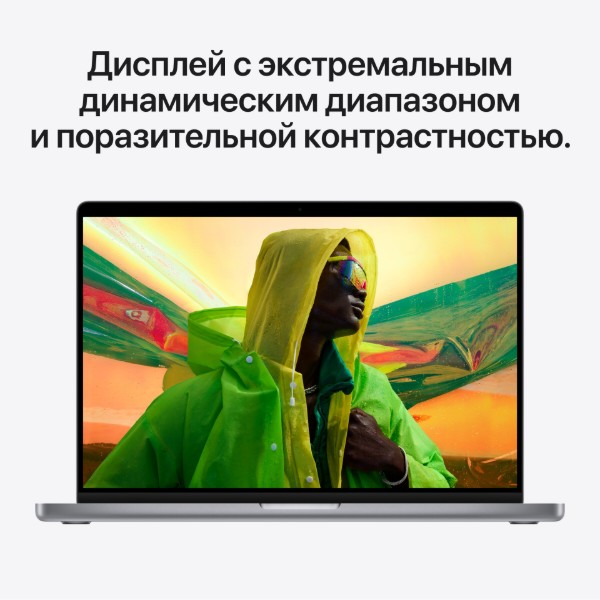 Фото - Ноутбук Apple MacBook Pro 14'' M1 Pro 1TB MKGQ3 Space Gray