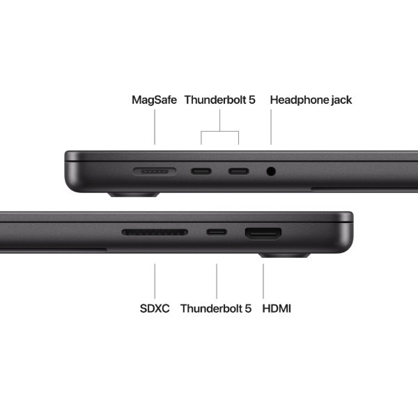 Фото - Ноутбук Apple MacBook Pro 16" M4 Max 36Gb/1Tb Space Black (Відновлений, Як новий)