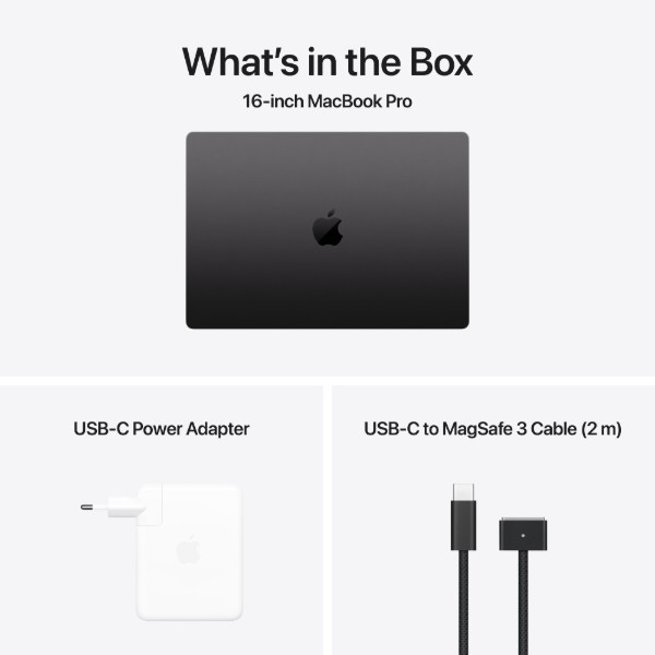 Фото - Ноутбук Apple MacBook Pro 16" M4 Max 36Gb/1Tb Space Black (Відновлений, Як новий)