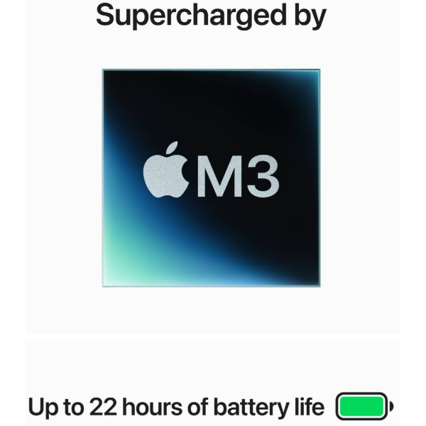 Фото - Ноутбук Apple MacBook Pro 14'' M3 8-core CPU 10-core GPU 1Tb MR7K3 Silver